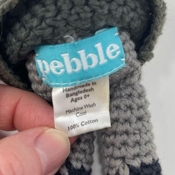 Pebble Knight Crocheted‎ Rattle Fair Trade Handmade - Picture 3 of 4